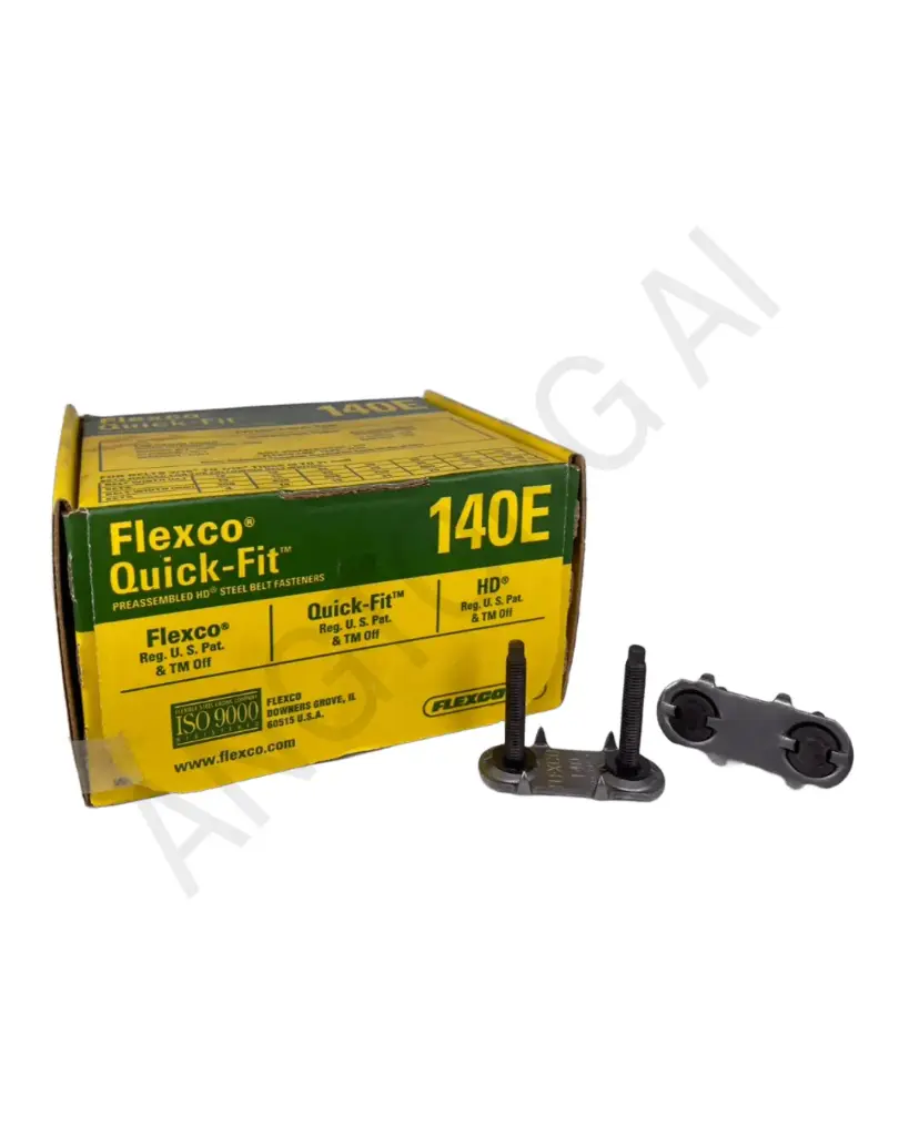 [Flexco] Bolt Solid Plate Fasteners 140E 25 sets/BX (Code 20000)