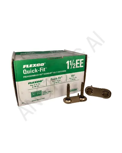 [Flexco] Bolt Solid Plate Fasteners 1-1/2EE 25 sets/BX (Code 20094)